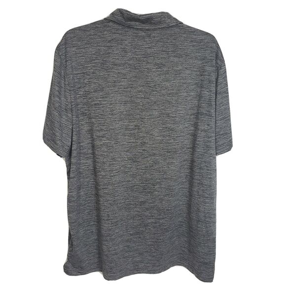 32 Degrees Cool Mens Shirt Size XXL Gray Polo Golf Short Sleeve Rugby Stretch - Picture 2 of 7